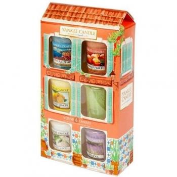 Yankee Candle 1507241 - Casa en forma de caja de regalo conjunto 6  perfumadas velas votivas color multicolor