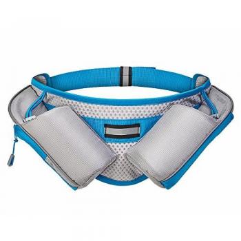 Columbus Amanzi 1 Cinturón de hidratación, Unisex Adulto, Gris/Azul, Talla Única