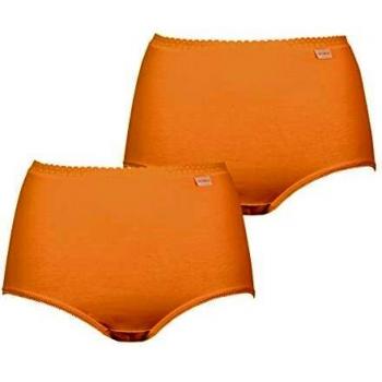 Sans Complexe 619073 Women's Classique Coton Skin Solid Colour Lace Knickers Panty Full Brief 40