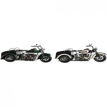 Figura Decorativa DKD Home Decor Moto Vintage 16 x 37 x 19 cm (2 Unidades)