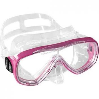 Cressi Tauchmaske Onda Gafas de Snorkeling, Mujer, Transparente/Rosa
