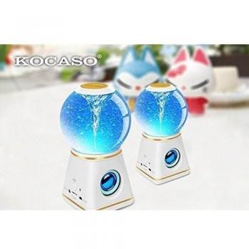 Kocaso 3 Color agua Danzante Cyclone altavoz inalámbrica Bluetooth 4.0 altavoz de baile agua globo