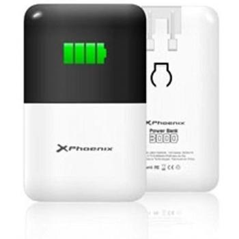 Phoenix Technologies Power Bank 3000 batería Externa Blanco Polímero de Litio 3000 mAh - Baterías externas