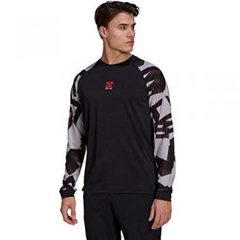 Camiseta de Manga Larga Five Ten TrailX Negra/Blanca Talla S para Hombre