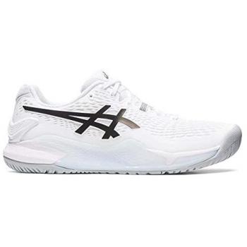 ASICS Gel-Resolution 9 Zapatilla Todas Las Superficies Hombres - Blanco, Negro, Modelo 1041A330 100