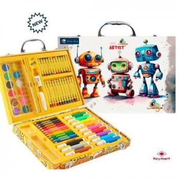 Roymart Set de Pintura Robots 68 Piezas Multicolor