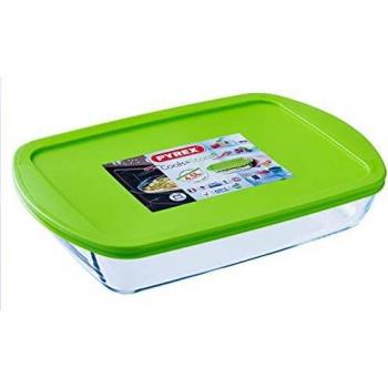 Recipiente Cook&Store Pyrex 4,5L Transparente con Tapa Brillo