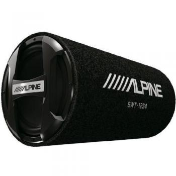 Alpine SWT-12S4 300W Negro - Subwoofer en Tubo Bass Reflex de 12“
