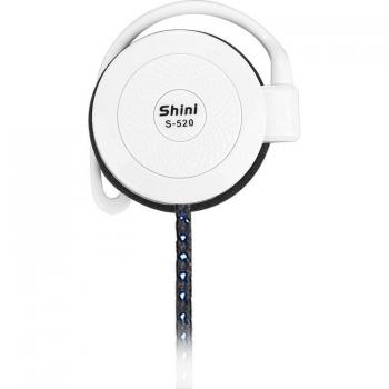Auriculares Shini S520 de uso general con gancho para la oreja y micrófono, compatibles con iPhone, Samsung, Xiaomi y todos los teléfonos móviles