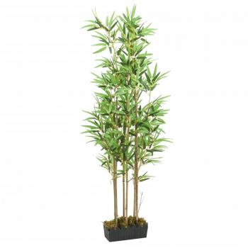 Árbol de bambú artificial 150 cm con 828 hojas verde