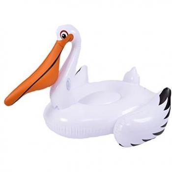 Jilong – Pelícano Hinchable Gigante, Color Blanco, 37430