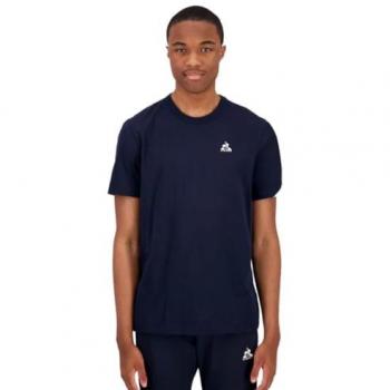 Camiseta Le Coq Sportif Heritage N°1 de manga corta para hombre en color azul marino - Talla S