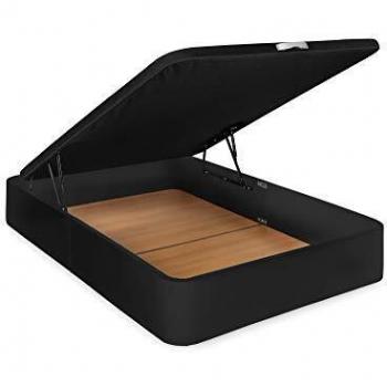 CANAPÉ Polipiel Deluxe Negro 80X200