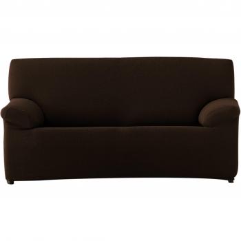 Eysa Funda de sofá bielástica, Acrílico/poliéster, Marrón, 4 plazas