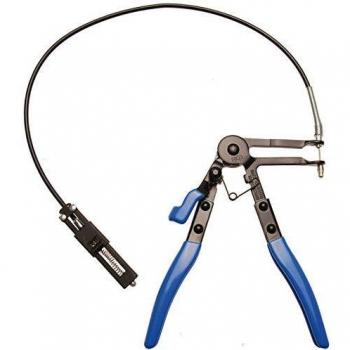 Alicate para abrazaderas de mangueras BGS 470 con cable Bowden, longitud de 630 mm, rango de apertura de 18 a 54 mm
