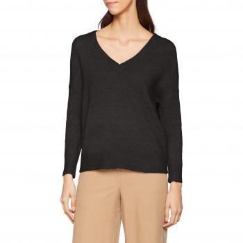 Only Onlorleans V-Neck Pullover Knt, suéter para Mujer, Negro Black, 42