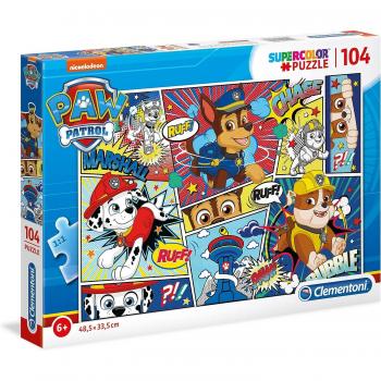 Puzzle Patrulla Canina 104 Piezas (Clementoni 27261)