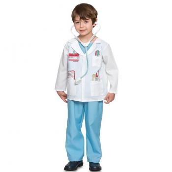 Disfraz de Doctor con identificación para niño