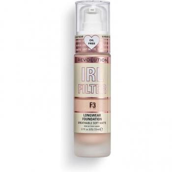 Makeup Revolution IRL Filter Long-Lasting Mattifying Foundation Shade F3 23 ml