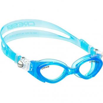 Cressi Gafas de Natación Crab Junior Azul-Transparente