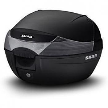 SHAD D0B3300 SH33 Maleta Top con Base Incluida, Color Negro