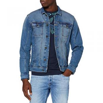 Chaqueta de Jeans Blend BHNaril Efecto Desgastado Azul XL