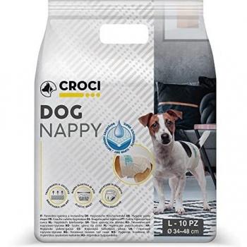CROCI Dog Nappy, Large, Pack of 10