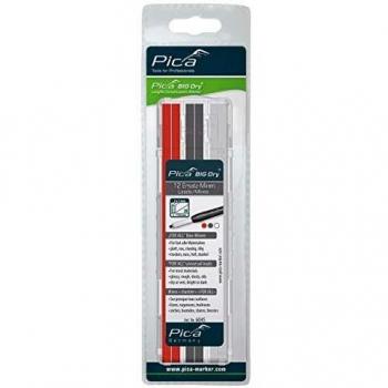 PICA 6045 - Estuche de 12 minas-Ne.Bl.Ro.(4)