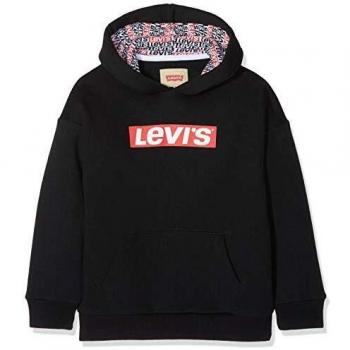 Levi's kids Sweat Shirt NM15127 Sudadera, Negro
