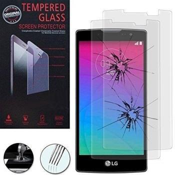 LG Spirit 4 g LTE H440N/Spirit H420:-Funda de piel sintética con tapa y soporte de tela efecto vídeo 2 protectores de pantalla y 1 lápiz capacitivo, 1-Soporte de coche para GPS con pinza ajustable giratoria