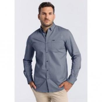 Bendorff - Camisa de manga larga azul