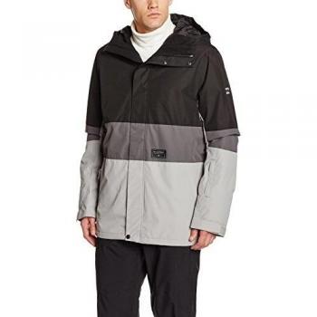 Billabong Legacy Block - Chaqueta de esquí para hombre, color gris, talla S
