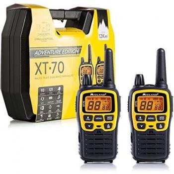 Midland XT70 Adventure 93channels 433.075 - 446.09375MHz Negro, Amarillo two-way radios - Walkie-Talkie