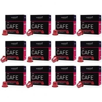 120 CÁPSULAS DE CAFÉ GOURMET COMPATIBLE CON MAQUINAS NESPRESSO - VIAGGIO ESPRESSO 07.VERONA