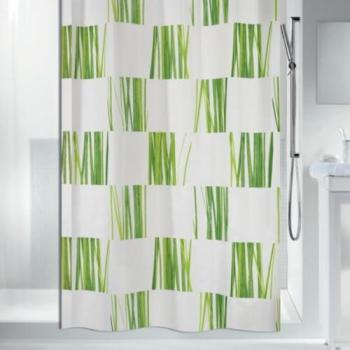 Cortina de Ducha de Poliester Seagrass 180x200 cm Verde Spirella