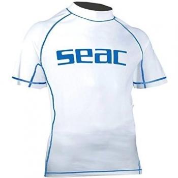 Seac Sunguard - Camiseta, infantil, color blanco, talla L