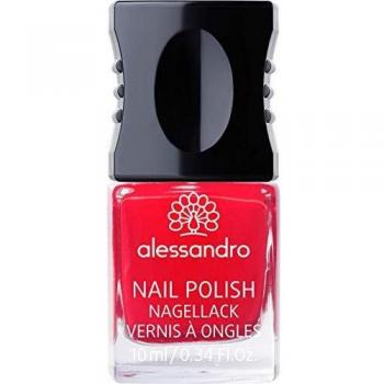 Laca de Uñas Alessandro 10 ml Rojo Berrys y Marrón Suave