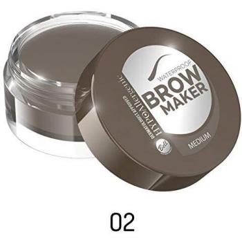 BYS Maquillaje – Pomada para cejas, impermeable, hipoalergénica