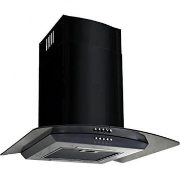 vidaXL Campana Extractora Pared 60cm Negro Electrodoméstico Ventilador Cocina