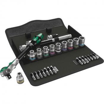 Wera 8100 SC6 Zyklop 29 Piece 1/2 Drive Socket and Bit Set
