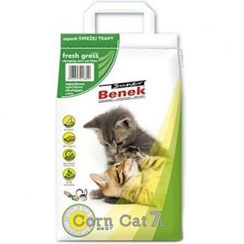 Super Benek maíz Gato Hierba Fresca Aroma Bolsa de Basura