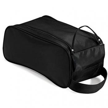 Quadra QD076 - Bolsa para zapatos para hombre, Hombre, Bolsa para zapatos de Senior, QD076BLAC, negro, talla única