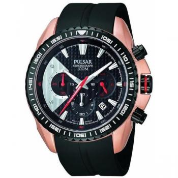 Reloj Hombre Pulsar PT3272X1, Diámetro de 41 mm, diseño moderno y elegante, resistente al agua, movimiento de cuarzo, correa de acero inoxidable