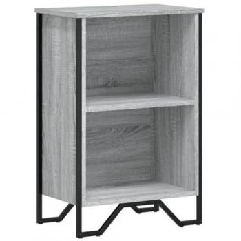 Librería Sonoma gris 50x31x74,5 cm madera de ingeniería