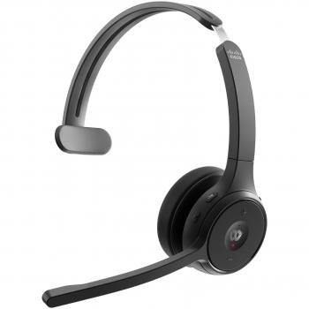 Cisco HS-WL-721-BUNA-C Auriculares Inalámbricos Diadema Bluetooth para Oficina/Centro de Llamadas, Color Negro