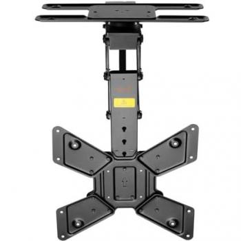Soporte de Techo Motorizado para TV MyWall HL46ML, Inclinable y Giratorio, Pantallas de 23'' a 65'', Control Remoto y App
