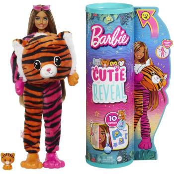 Barbie Cutie Reveal Serie Amigos de la Jungla con Disfraz de Tigre y Accesorios HKP99
