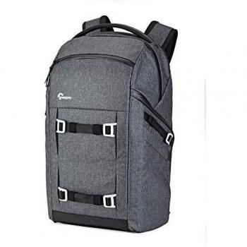 Lowepro FreeLine Camera Backpack 350 AW, Heather Grey, Versatile Daypack Designed for Travel, Photographers and Videographers, for DSLR, Mirrorless, Laptops, Bridge, CSC, Lenses and Travel Gear