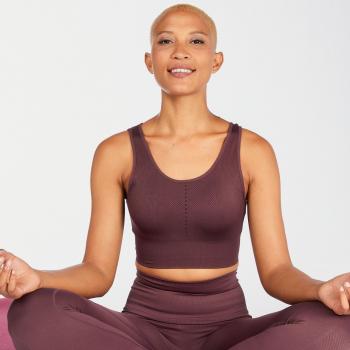 Top Naisha Born Living Yoga - Dark Cherry