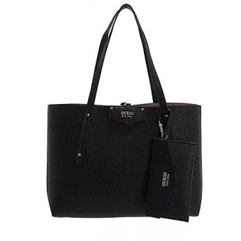 Guess Black Female Tote Bag, Size: ONE SIZE Shoulder Bag